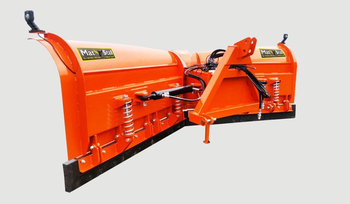 Hydraulic snowplow